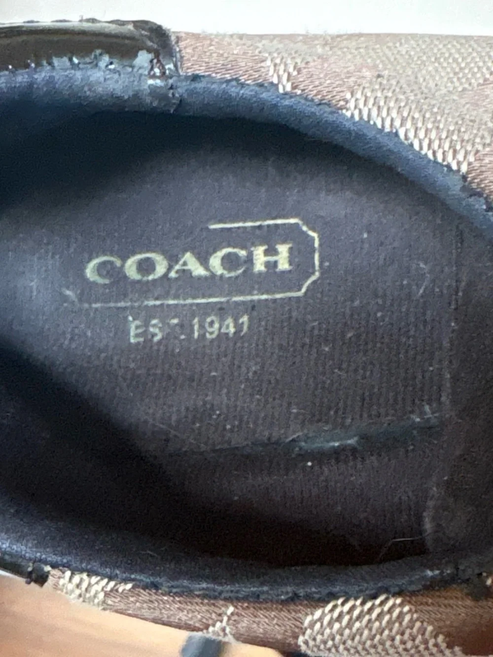 Coach low top